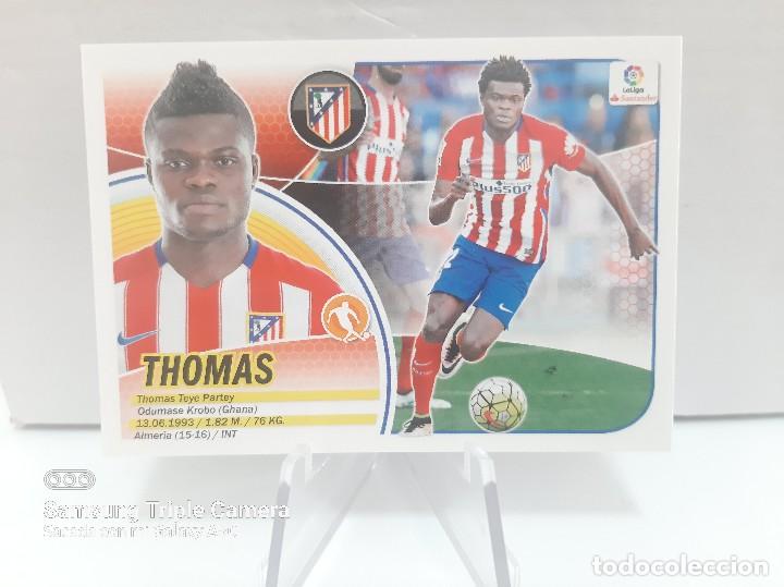 Cromos de f&uacute;tbol: THOMAS #9B ATLETICO DE MADRID ESTE 2016-17 2016 2017 - Foto 1
