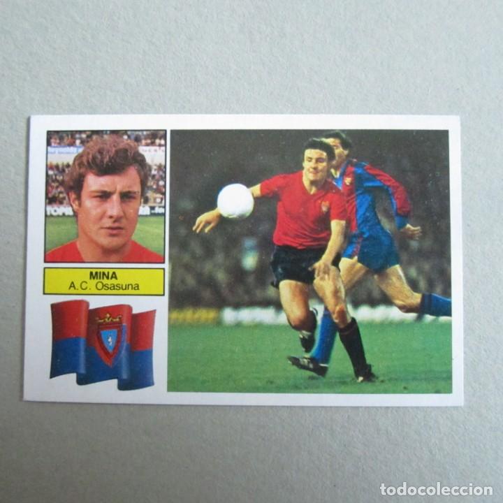 Cartes &agrave; collectionner de Football: MINA.A.C.Osasuna.Cromo de futbol.Ediciones Este.Liga 82-83.Nunca pegado.