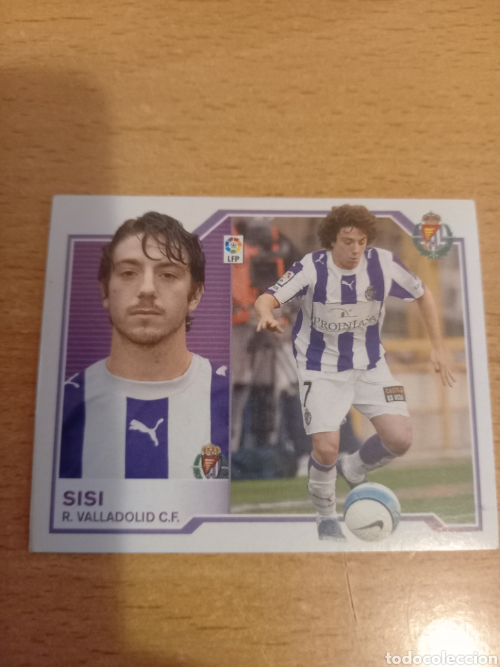 Football Stickers: Sisi Real Valladolid liga 2007 2008 07 08 ediciones este