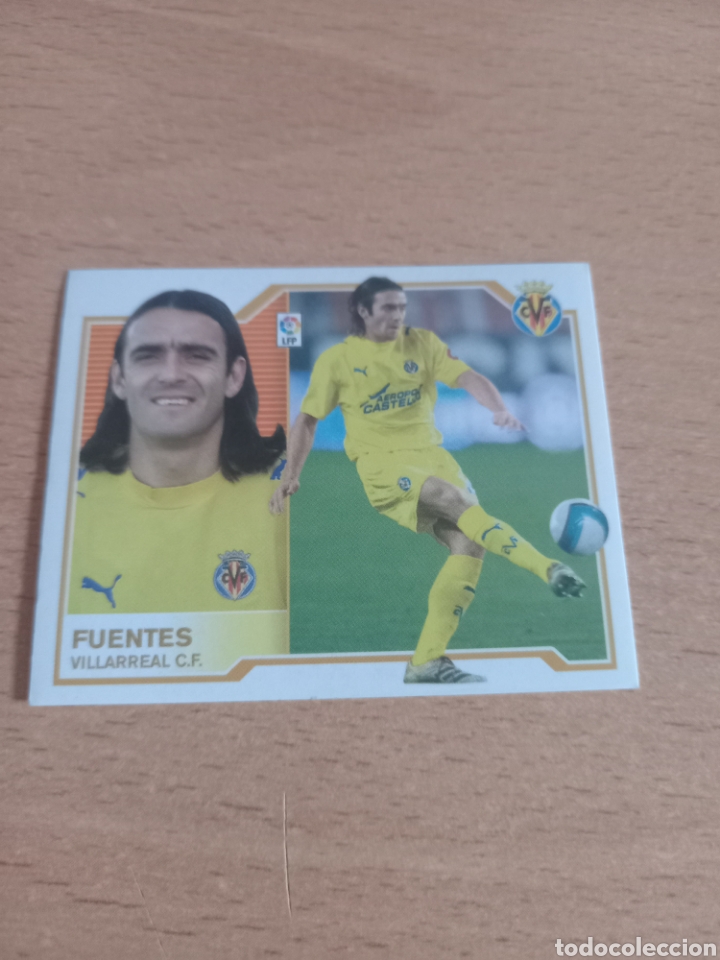 Fu&szlig;ball-Sticker: Fuentes Villarreal liga 2007 2008 07 08 ediciones este