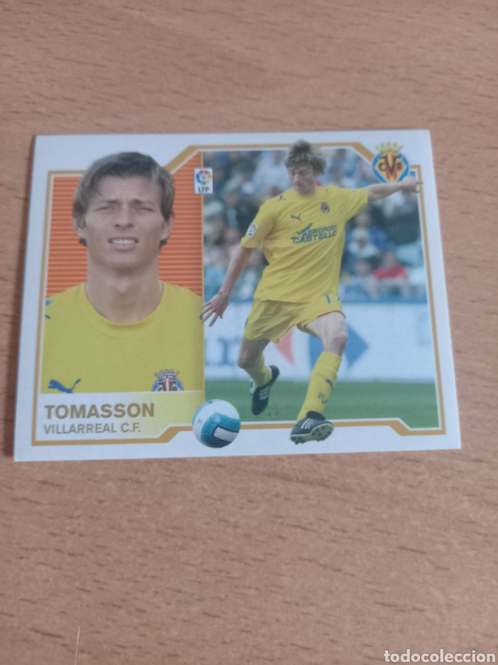 Cromos de F&uacute;tbol: Tomasson Villarreal liga 2007 2008 07 08 ediciones este