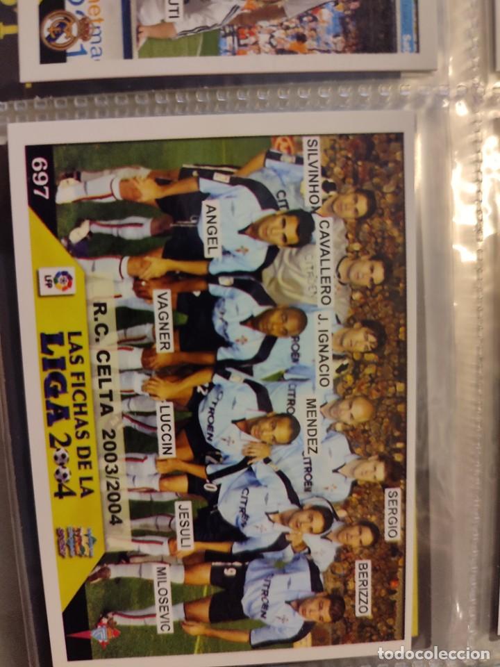 Figurine di Calcio: Plantilla celta Cromo mundi cromo Las fichas liga 2003/2004