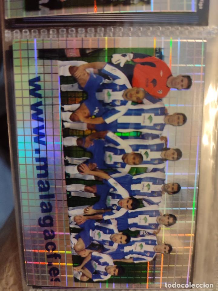 Fu&szlig;ball-Sticker: Plantilla M&aacute;laga cromo mundi cromo Las fichas liga 2003/2004