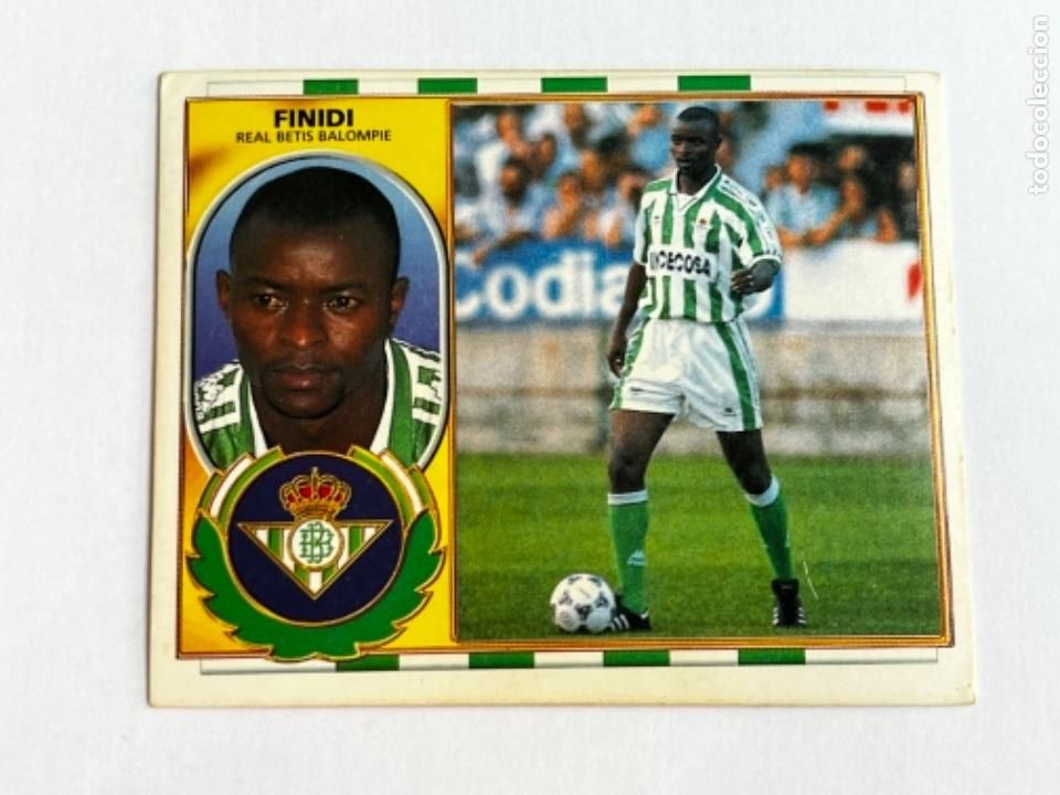 Fu&szlig;ball-Sticker: 5. CROMO LIGA ESTE 1996-97 96-97 COLOCA FINIDI