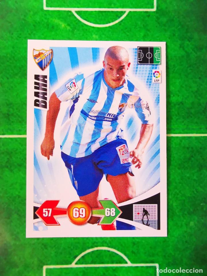Figurine di Calcio: CROMO FUTBOL 09 10 ADRENALYN XL PANINI LIGA 2009 2010 MALAGA CF BAHA