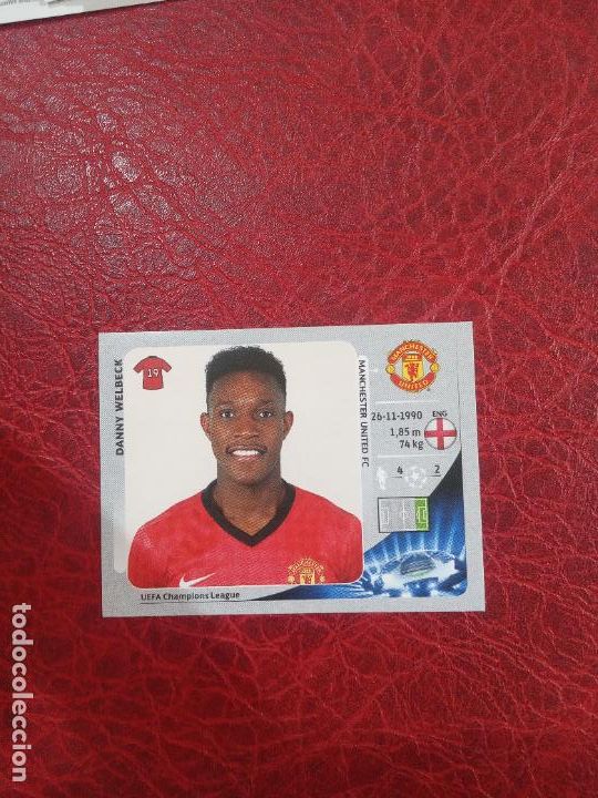 Cromos de F&uacute;tbol: WELBECK MANCHESTER UNITED PANINI 2012 2013 CHAMPIONS FUTBOL CROMO 12 13 SIN PEGAR - BL1 530