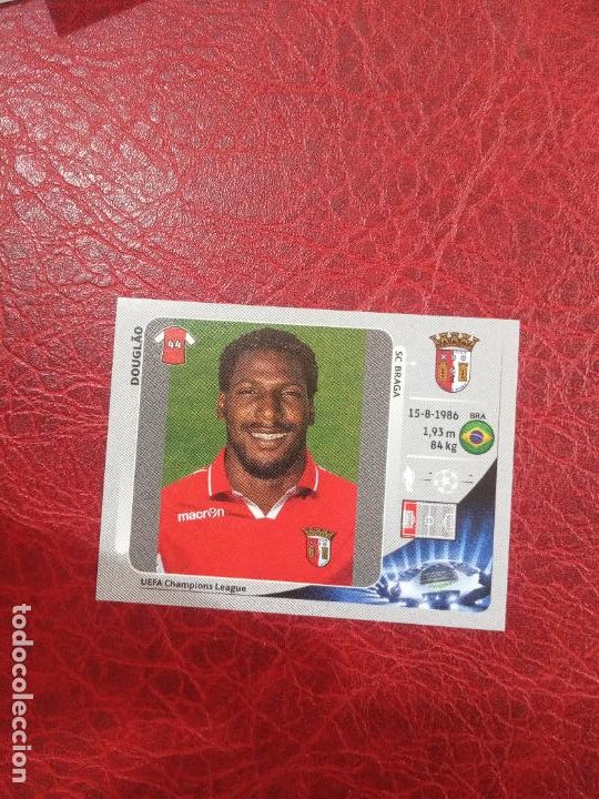 Cromos de F&uacute;tbol: DOUGLAO BRAGA PANINI 2012 2013 CHAMPIONS FUTBOL CROMO 12 13 - SIN PEGAR - BL1 - 537