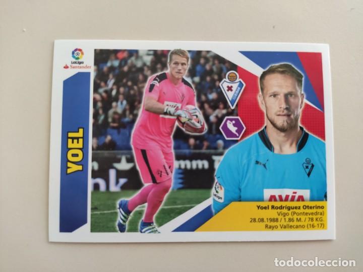 Cromos de f&uacute;tbol: 2 Yoel, SD Eibar, Ediciones Liga Este 2017 2018 17 18 - Foto 1