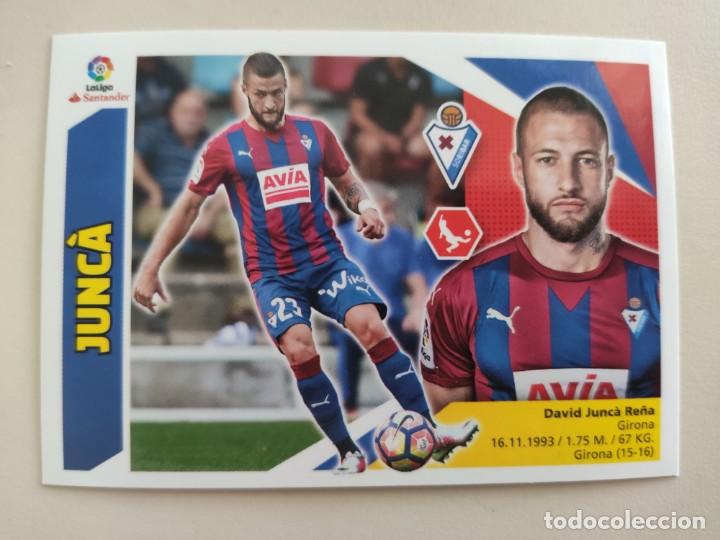 Cromos de f&uacute;tbol: 7 B Junc&aacute;, SD Eibar, Ediciones Liga Este 2017 2018 17 18, 7B - Foto 1