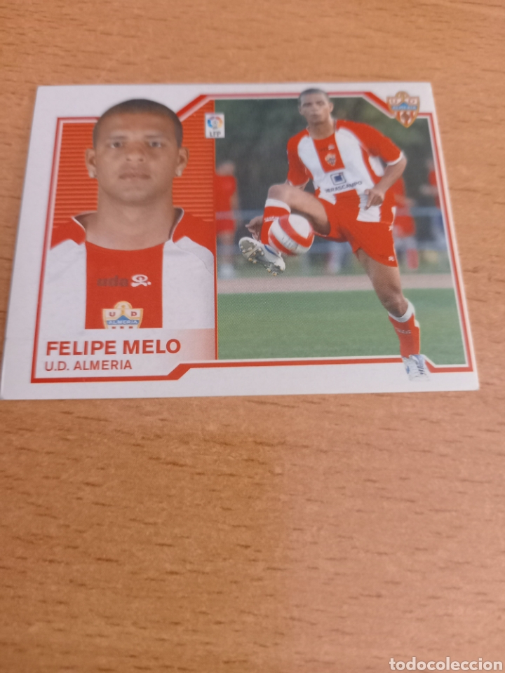 Fu&szlig;ball-Sticker: Felipe Melo Almer&iacute;a fichaje 15 liga 2007 2008 07 08 ediciones este