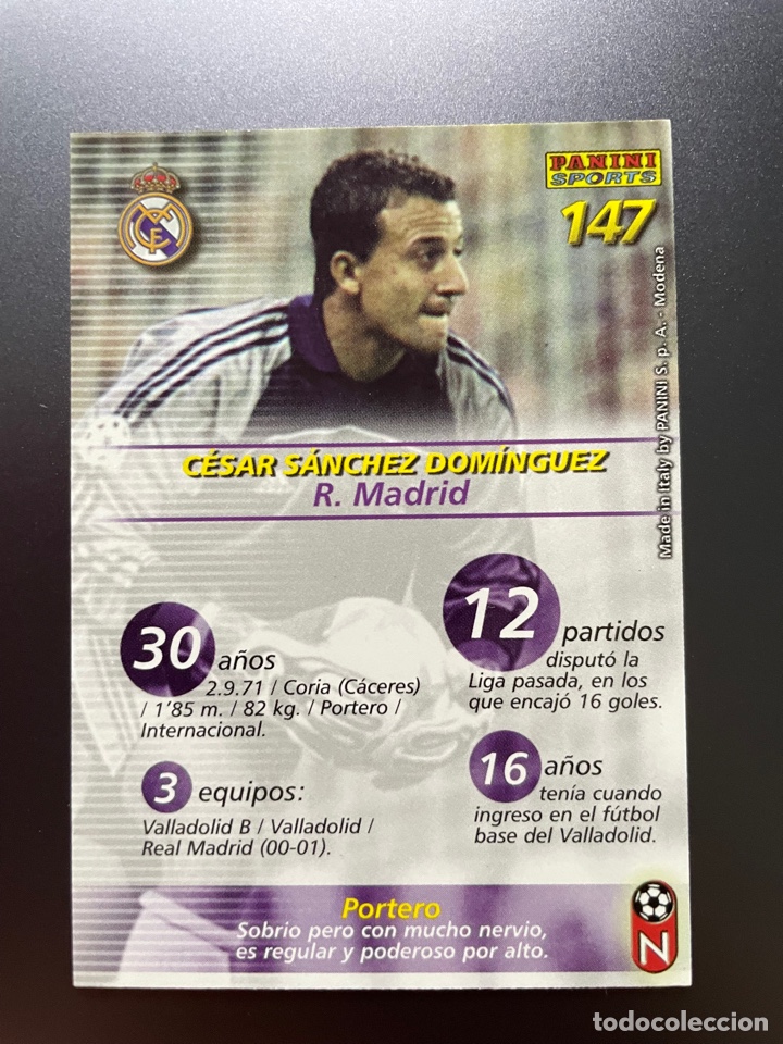 Cromos de f&uacute;tbol: C&eacute;sar 147 Megafichas 2002-03 MGK - Foto 2