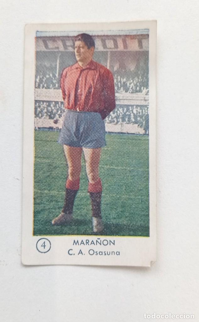 Football Stickers: CROMO FUTBOL MARA&Ntilde;ON C.A. OSASUNA 1957-1958 GRAFICAS BACHENDE NUNCA PEGADO 2,SIMIL FHER,DISGRA,ESTE.