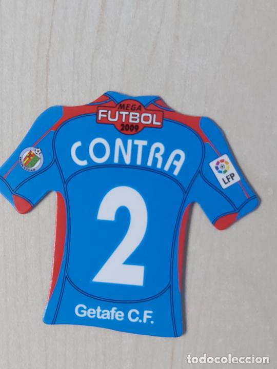 Figurine di Calcio: N&ordm; 2 CONTRA - MEGA FUTBOL MAGNETS IMAN LIGA 2009 - 08 09 - CAMISETA - GETAFE