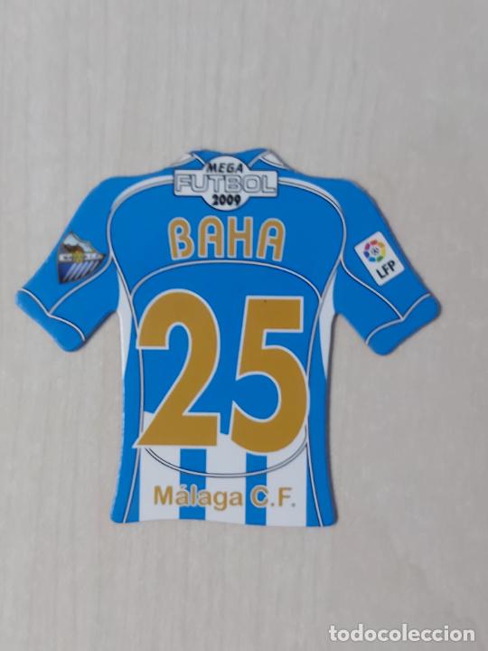 Figurine di Calcio: N&ordm; 25 BAHA - MEGA FUTBOL MAGNETS IMAN LIGA 2009 - 08 09 - CAMISETA - MALAGA