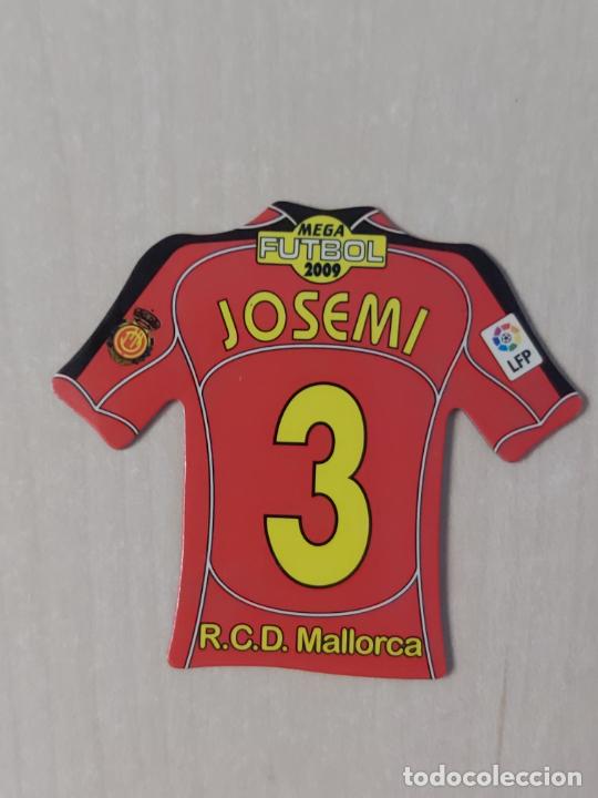 Fu&szlig;ball-Sticker: N&ordm; 3 JOSEMI - MEGA FUTBOL MAGNETS IMAN LIGA 2009 - 08 09 - CAMISETA - MALLORCA