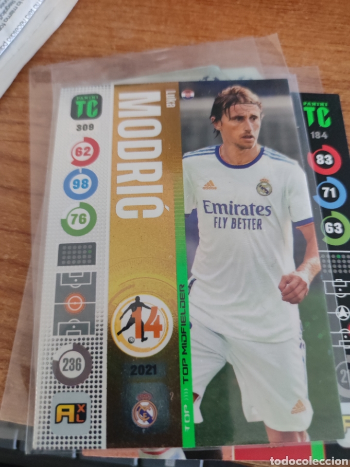 Cromos de f&uacute;tbol: MODRIC TOP CLASS ADRENALYN TOP MIDFIELDER - Foto 1