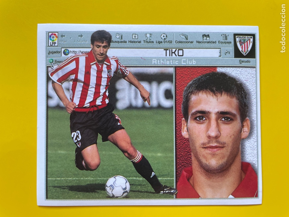 Figurine di Calcio: Tiko Liga Este 2001-02 2001 2002