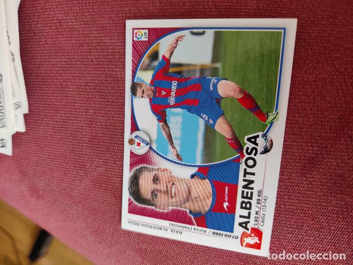 Cromos de f&uacute;tbol: albentosa 6 eibar este 2000 2001 00 01 sin pegar - Foto 1