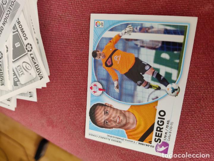 Cromos de f&uacute;tbol: sergio celta este 2013 2014 13 14 sin pegar - Foto 1