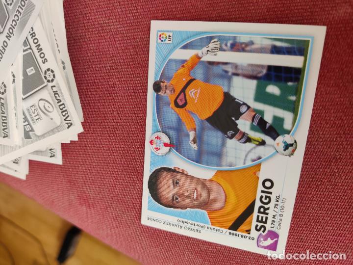 Cromos de f&uacute;tbol: sergio celta este 2013 2014 13 14 sin pegar - Foto 1
