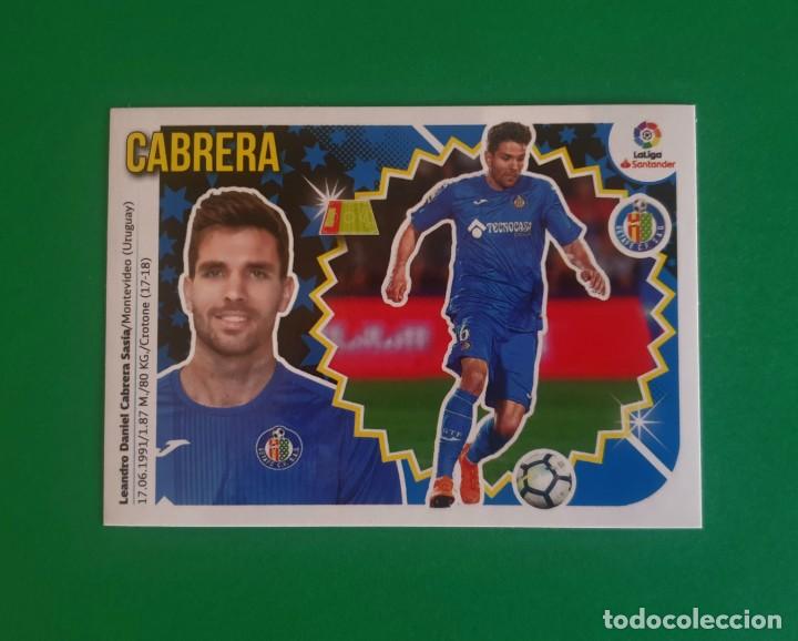 Cromos de f&uacute;tbol: 6 CABRERA - GETAFE - EDICIONES ESTE 2018-19 - 18/19 (NUEVO) - Foto 1