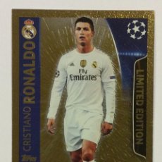 Cromos de Fútbol: CRISTIANO RONALDO (REAL MADRID). CHAMPIONS LEAGUE CARD LIMITED EDITION TOPPS MATCH ATTAX.