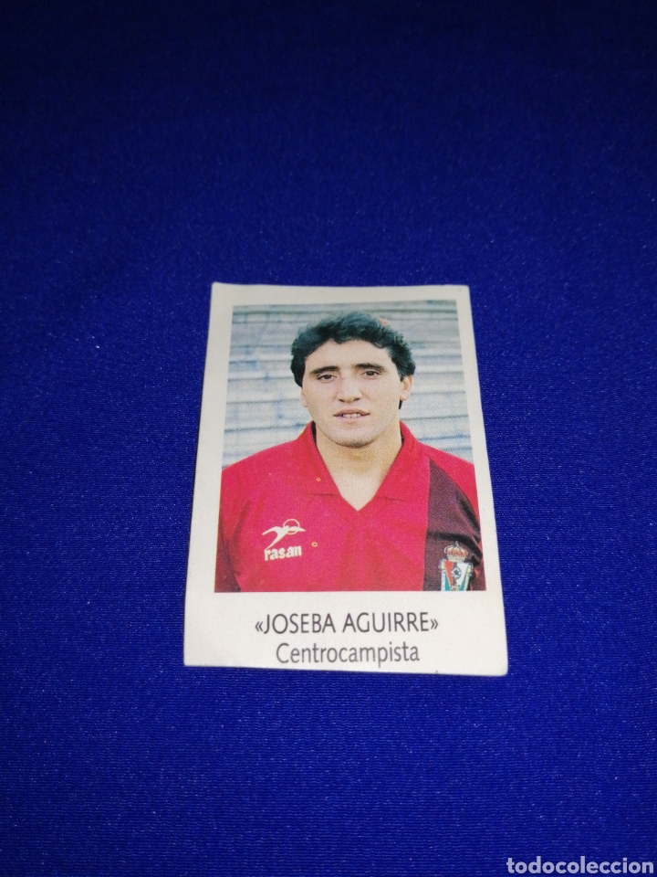 Cartes &agrave; collectionner de Football: F&Uacute;TBOL 91-92 BIMBO JOS&Eacute; A AGUIRRE 43