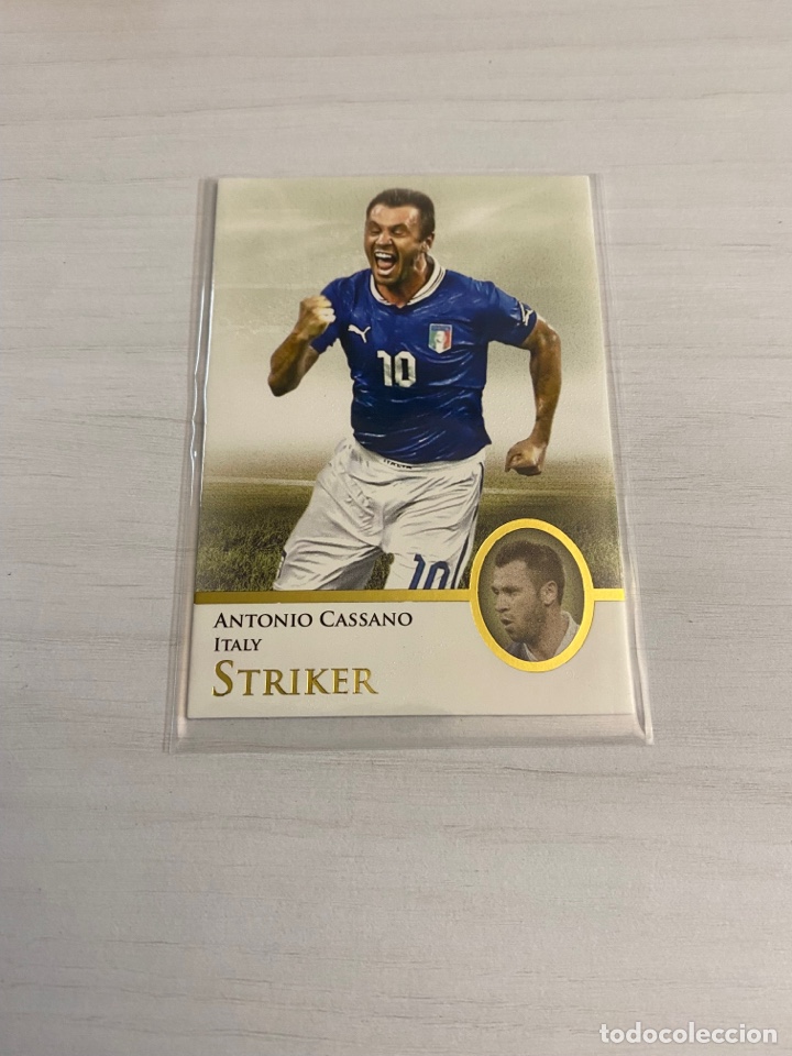 Cromos de Futebol: Cassano Italia Roma Real Madrid Sampdoria Milan Inter Parma FUTERA UNIQUE 2013