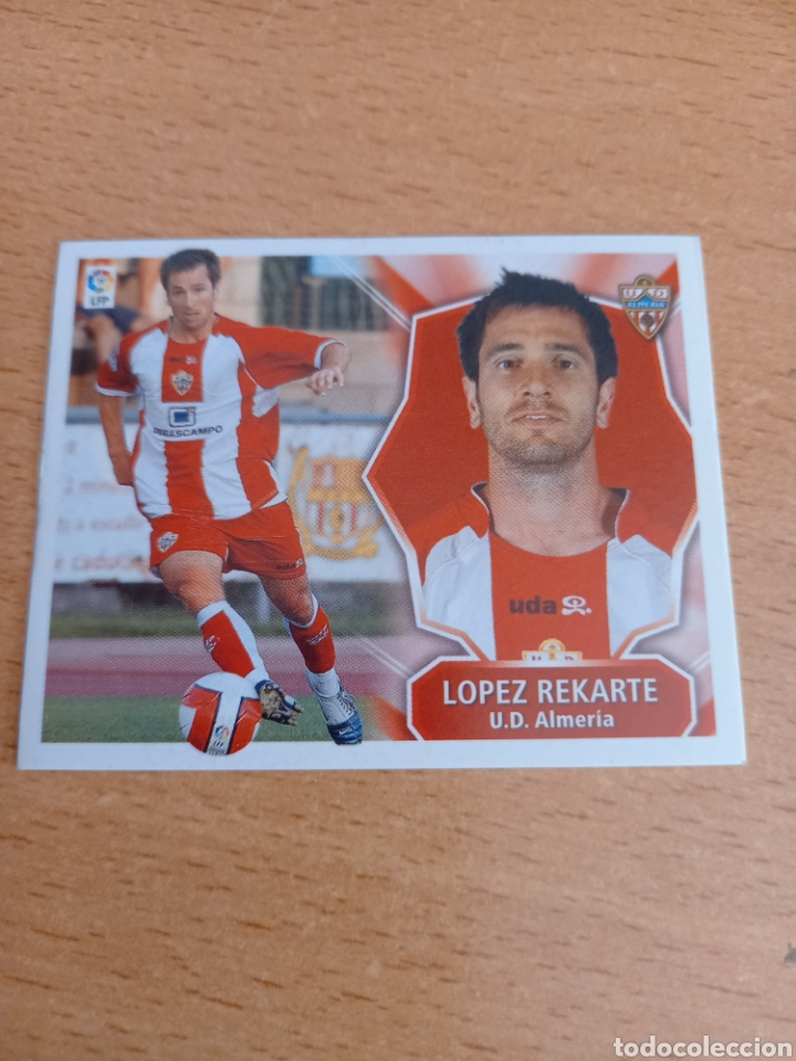 Cartes &agrave; collectionner de Football: L&oacute;pez Rekarte baja Almer&iacute;a liga 2008 2009 08 09 ediciones este