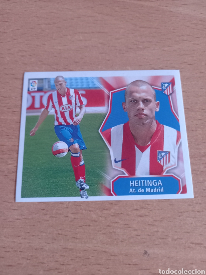 Cromos de f&uacute;tbol: Heitinga Atl&eacute;tico de Madrid liga 2008 2009 08 09 ediciones este