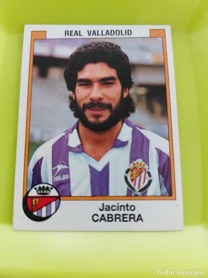 Fu&szlig;ball-Sticker: CABRERA REAL VALLADOLID FUTBOL 88 PANINI - CROMO 381 - LIGA 87 88 &ndash; NUEVO SIN PEGAR