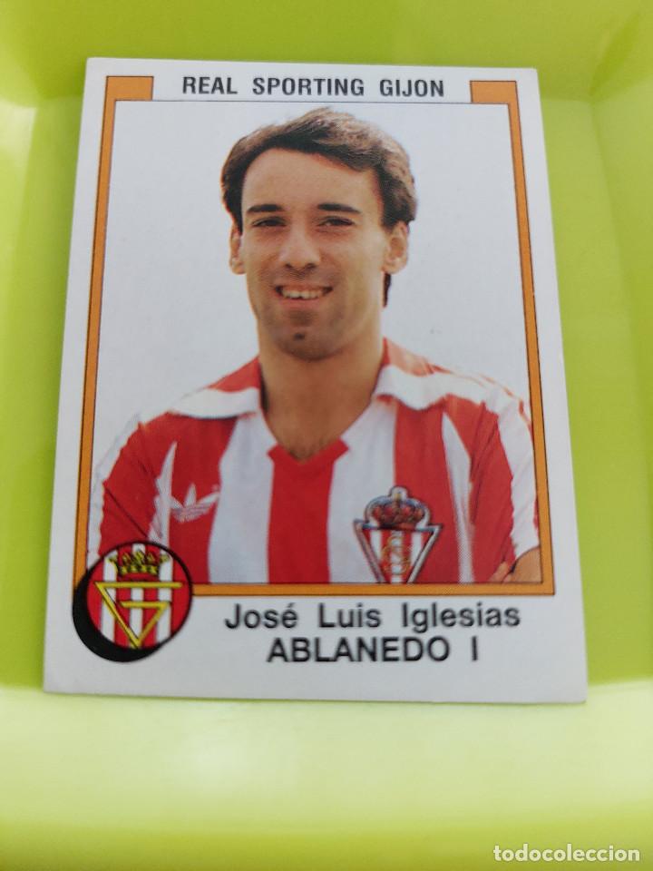 Fu&szlig;ball-Sticker: ABLANEDO I SPORTING DE GIJON FUTBOL 88 PANINI - CROMO 335 - LIGA 87 88 &ndash; NUEVO SIN PEGAR