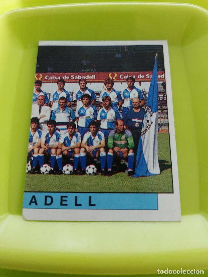 Figurine di Calcio: ALINEACION SABADELL FUTBOL 88 PANINI - CROMO 290 - LIGA 87 88 &ndash; NUEVO SIN PEGAR