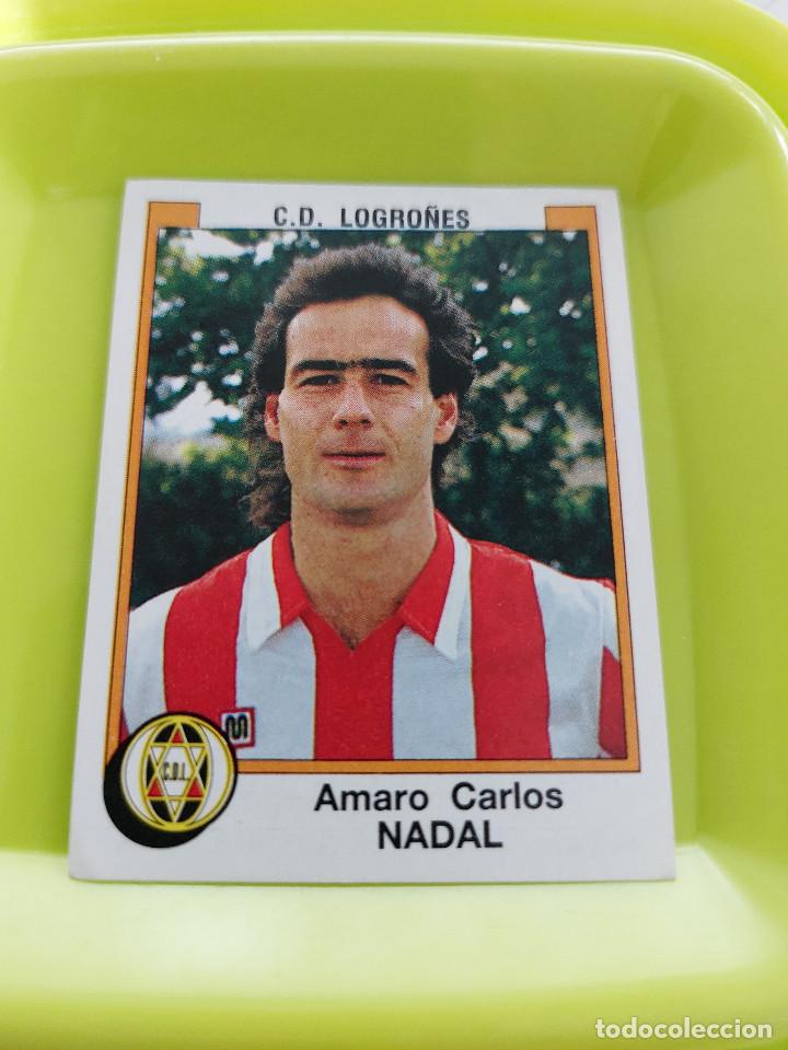 Figurine di Calcio: NADAL LOGRO&Ntilde;ES FUTBOL 88 PANINI - CROMO 173 - LIGA 87 88 &ndash; NUEVO SIN PEGAR