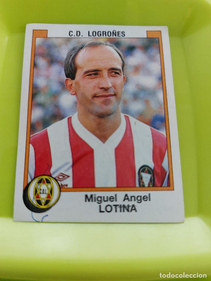 Figurine di Calcio: LOTINA LOGRO&Ntilde;ES FUTBOL 88 PANINI - CROMO 172 - LIGA 87 88 &ndash; NUEVO SIN PEGAR