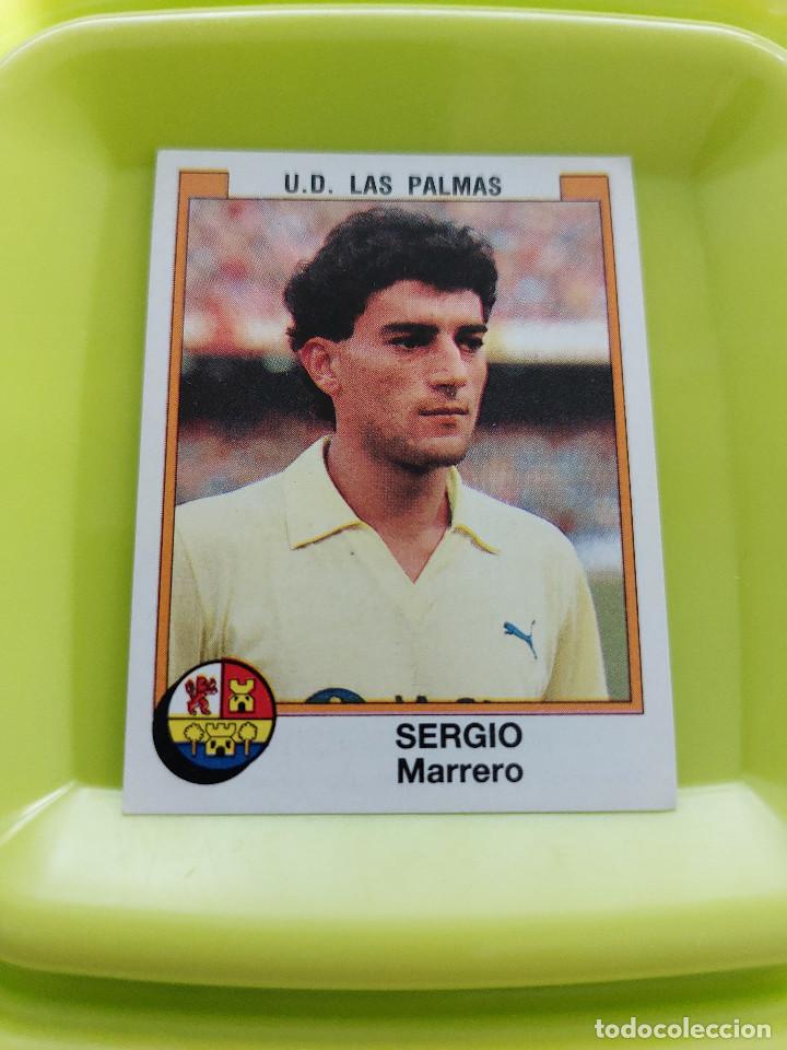 Fu&szlig;ball-Sticker: SERGIO LAS PALMAS FUTBOL 88 PANINI - CROMO 144 - LIGA 87 88 &ndash; NUEVO SIN PEGAR