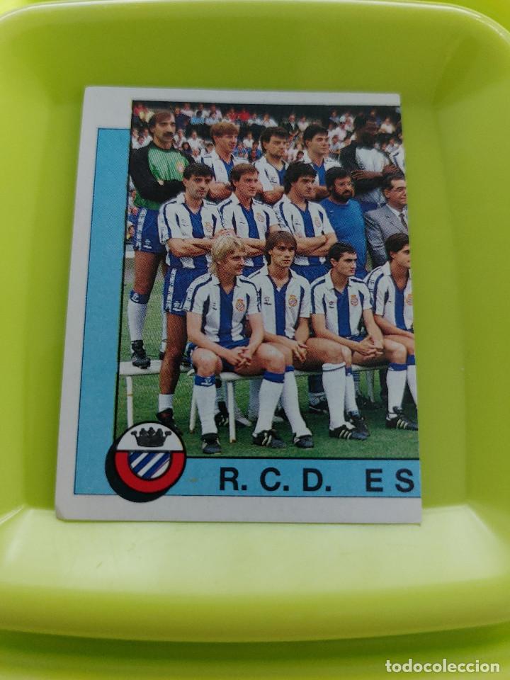 Cromos de f&uacute;tbol: ALINEACION ESPA&Ntilde;OL FUTBOL 88 PANINI - CROMO 136 - LIGA 87 88 &ndash; NUEVO SIN PEGAR