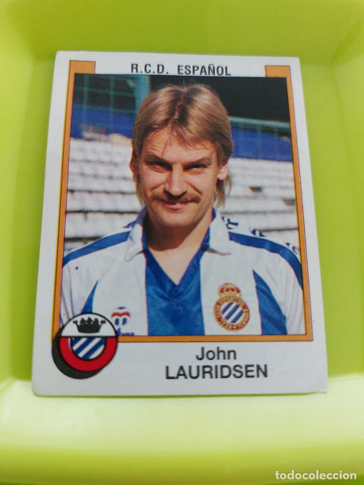 Cromos de f&uacute;tbol: LAURIDSEN ESPA&Ntilde;OL FUTBOL 88 PANINI - CROMO 128 - LIGA 87 88 &ndash; NUEVO SIN PEGAR