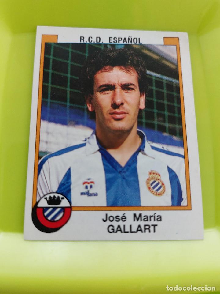 Cromos de f&uacute;tbol: GALLART ESPA&Ntilde;OL FUTBOL 88 PANINI - CROMO 124 - LIGA 87 88 &ndash; NUEVO SIN PEGAR