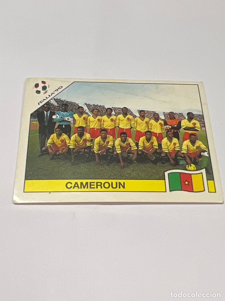 Fu&szlig;ball-Sticker: C1385. CROMO ITALIA 90 #172# CAMEROUN