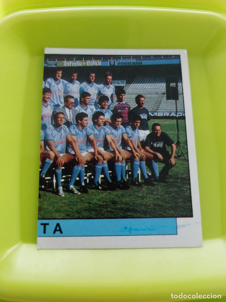 Fu&szlig;ball-Sticker: ALINEACION CELTA FUTBOL 88 PANINI - CROMO 118 - LIGA 87 88 &ndash; NUEVO SIN PEGAR