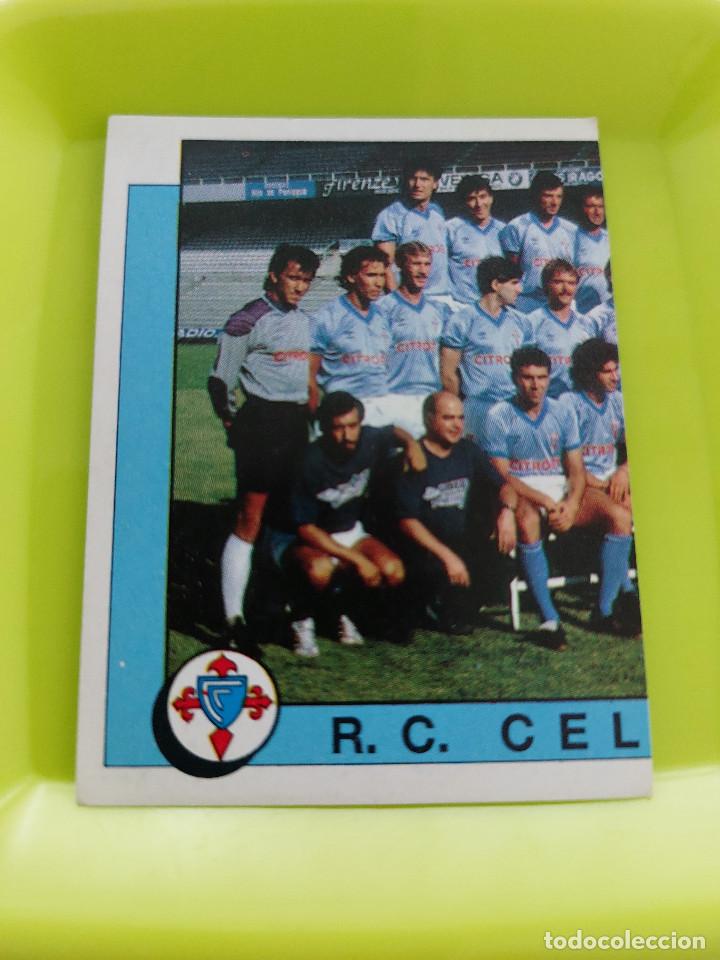 Cromos de F&uacute;tbol: ALINEACION CELTA FUTBOL 88 PANINI - CROMO 117 - LIGA 87 88 &ndash; NUEVO SIN PEGAR