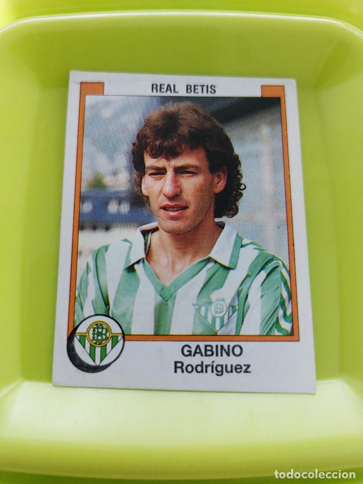 Figurine di Calcio: GABINO BETIS FUTBOL 88 PANINI - CROMO 75 - LIGA 87 88 &ndash; NUEVO SIN PEGAR