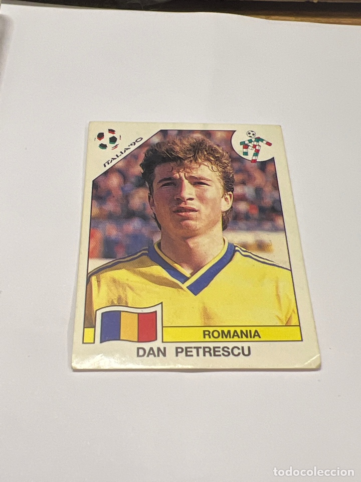Cromos de F&uacute;tbol: C1393. CROMO ITALIA 90 #156# DAN PETRESCU
