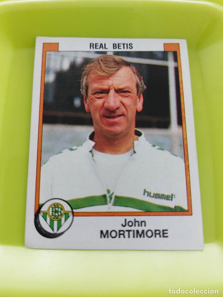 Cromos de F&uacute;tbol: MORTIMORE BETIS FUTBOL 88 PANINI - CROMO 63 - LIGA 87 88 &ndash; NUEVO SIN PEGAR