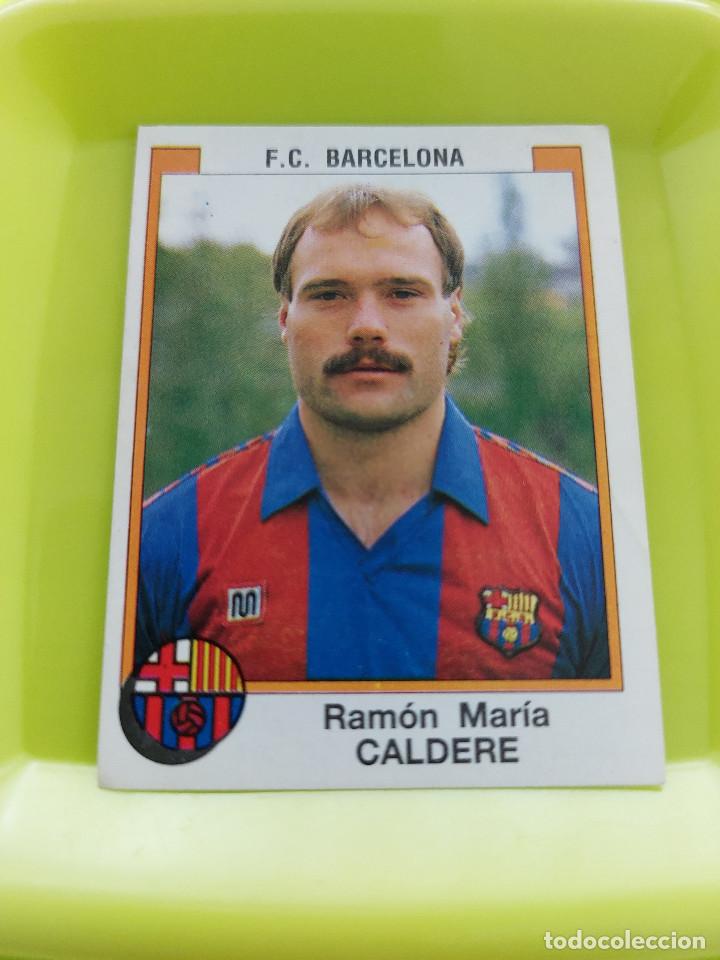 Cromos de F&uacute;tbol: CALDERE FC BARCELONA FUTBOL 88 PANINI - CROMO 55 - LIGA 87 88 &ndash; NUEVO SIN PEGAR