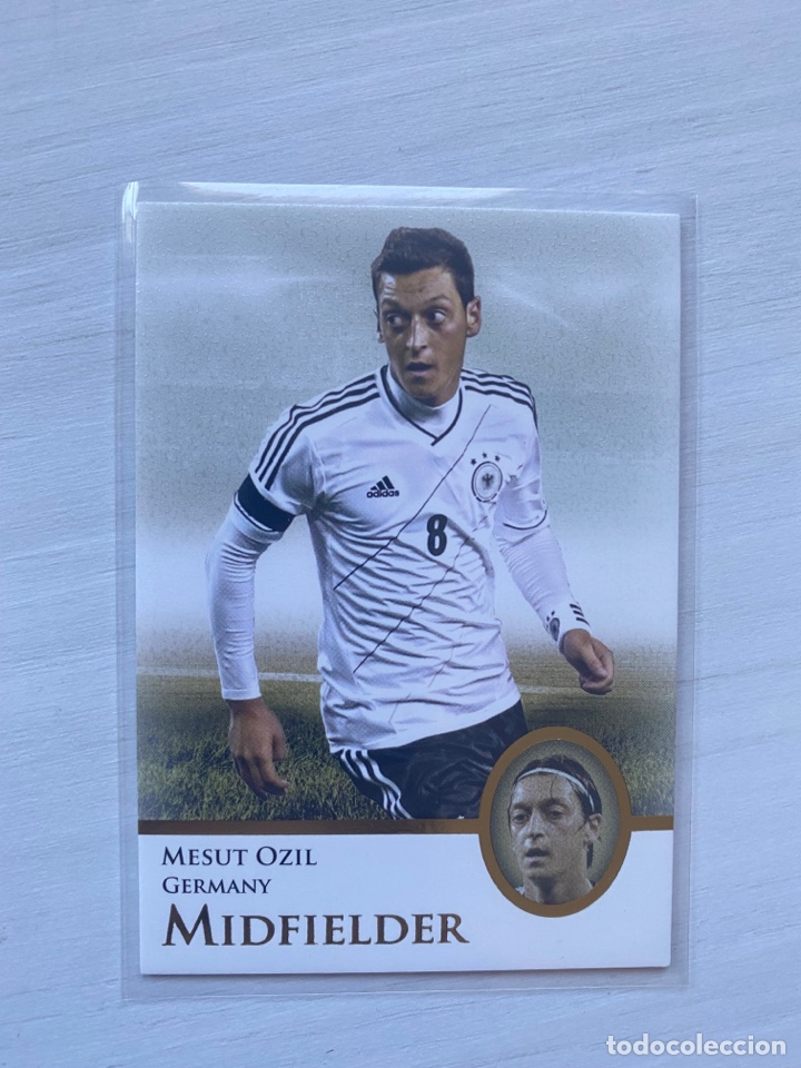 Cromos de Futebol: Mesut Ozil Alemania Shalke Werder Real Madrid Arsenal FUTERA UNIQUE 2013
