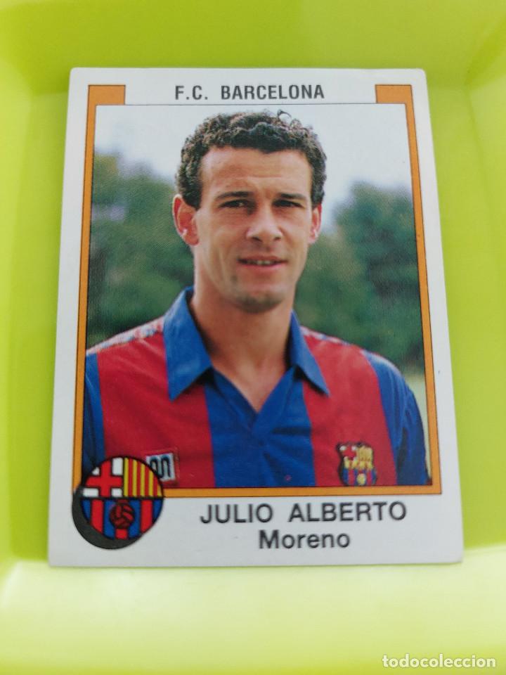 Cromos de F&uacute;tbol: JULIO ALBERTO FC BARCELONA FUTBOL 88 PANINI - CROMO 51 - LIGA 87 88 &ndash; NUEVO SIN PEGAR