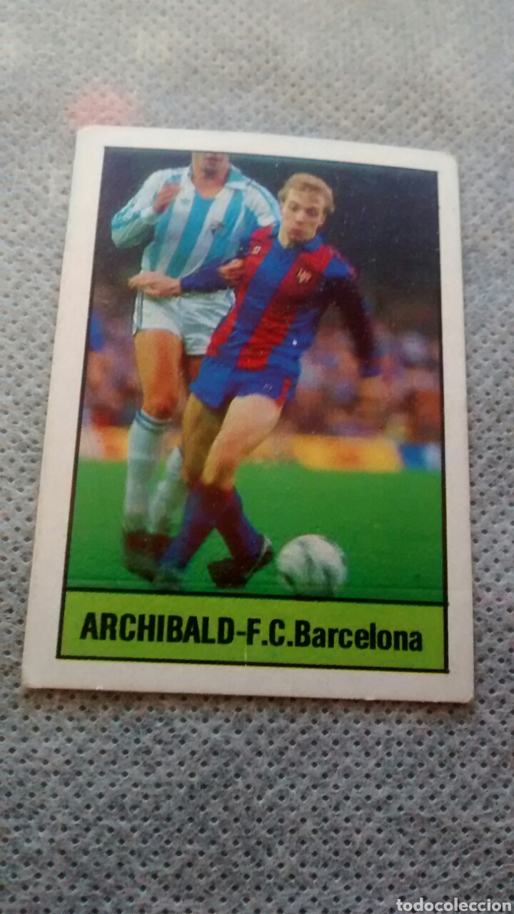 Cromos de f&uacute;tbol: ARCHIBALD 85 86 LISEL, NUMERO 74 - Foto 1