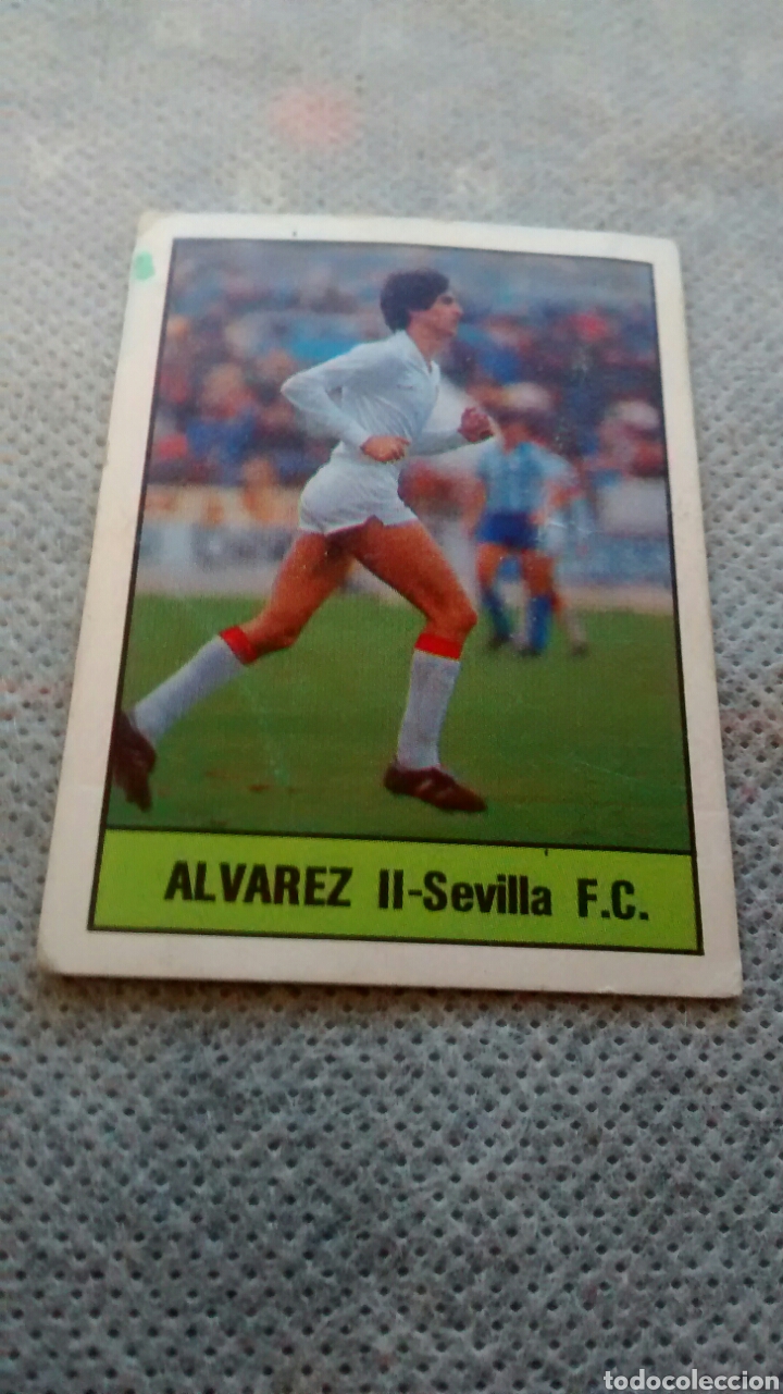 Cromos de f&uacute;tbol: ALVAREZ II 85 86 LISEL NUMERO 238 - Foto 1